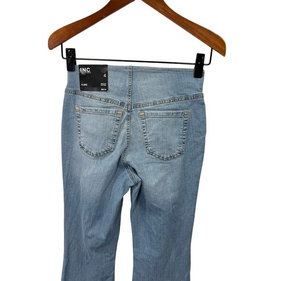 INC International Concepts Women’s Jeans sz 6 Pull On Flare  NEW #G616 - Picture 6 of 8